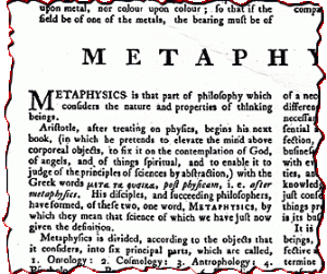 Encyclopaedia Britannica, 1771.