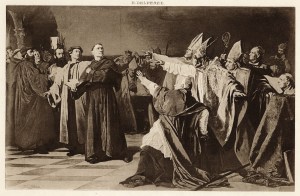 Luther at the Diet of Worms. April 17, 1517.