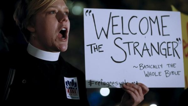 refugee-protest