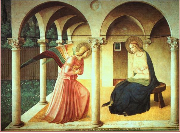The Annunciation_Fra Angelico_15th c.