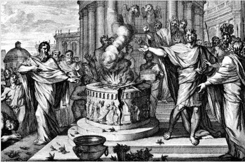 Jeroboams Altar Cracks