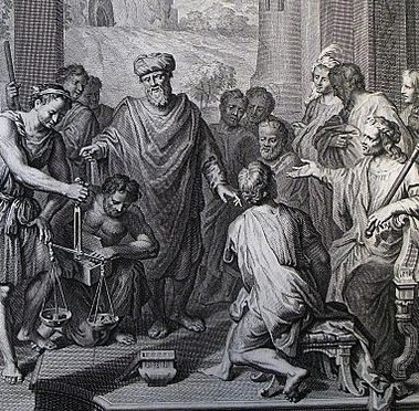 The_Phillip_Medhurst_Picture_Torah_122._Abraham_purchasing_Ephron._Genesis_cap_22_v_16._Hoet (2)